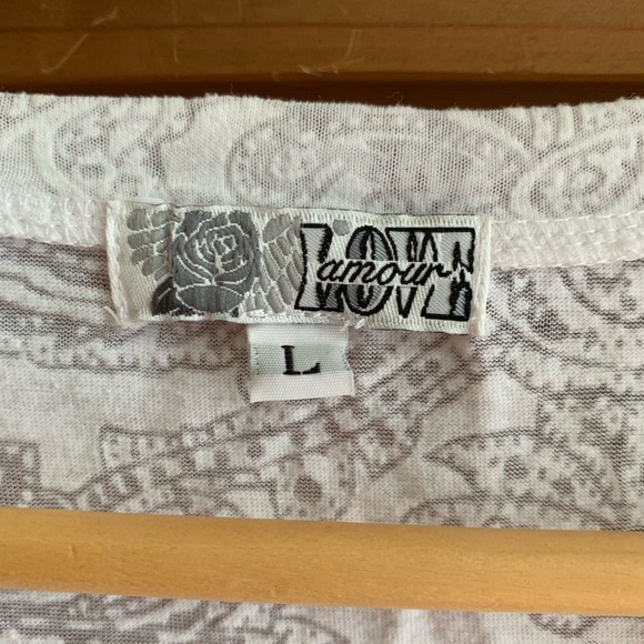 Women’s Sparkly Las Vegas T-shirt Size Large - Picture 5 of 9